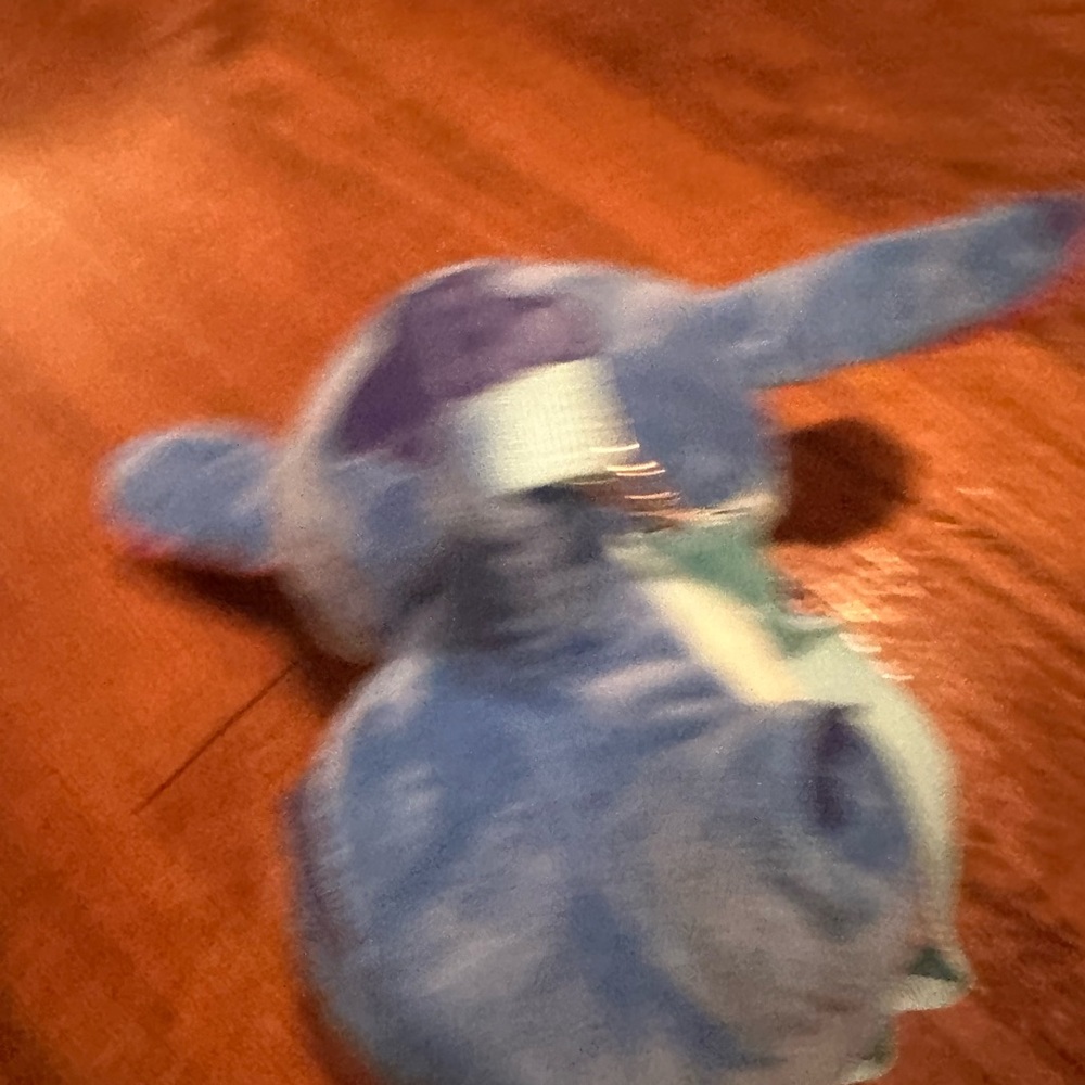 Disney Blue Stitch Plush Crossbody Bag new wo tag - Picture 4 of 9